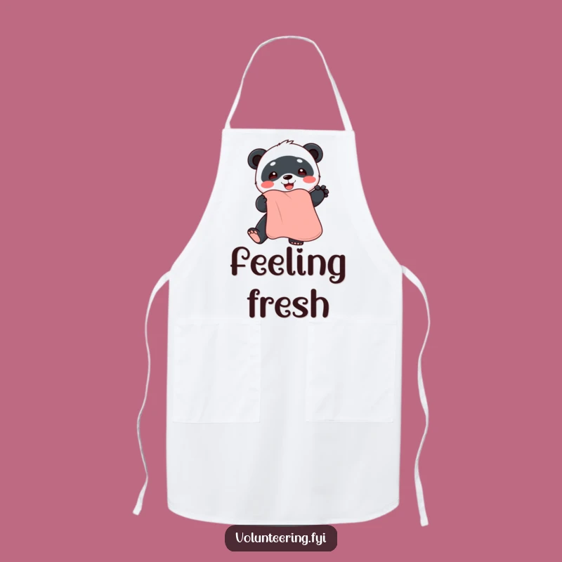 Funny Panda Apron: Cook with Joy and Laughter in This Whimsical Kitchen Accessory