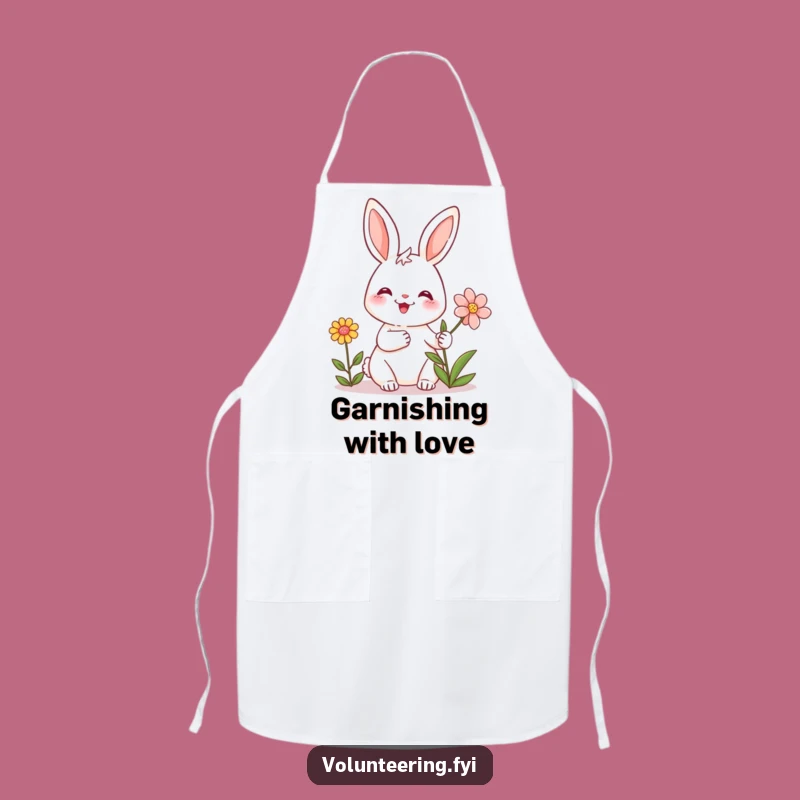 Funny Gardener Rabbit Apron: Cook with Joy and Hilarious Flair