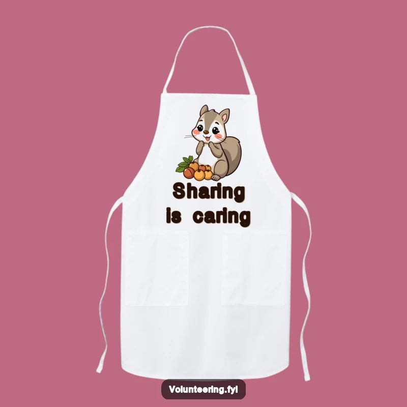 Funny Squirrel Nut Apron: Cook and Share with Generous, Nutty Style