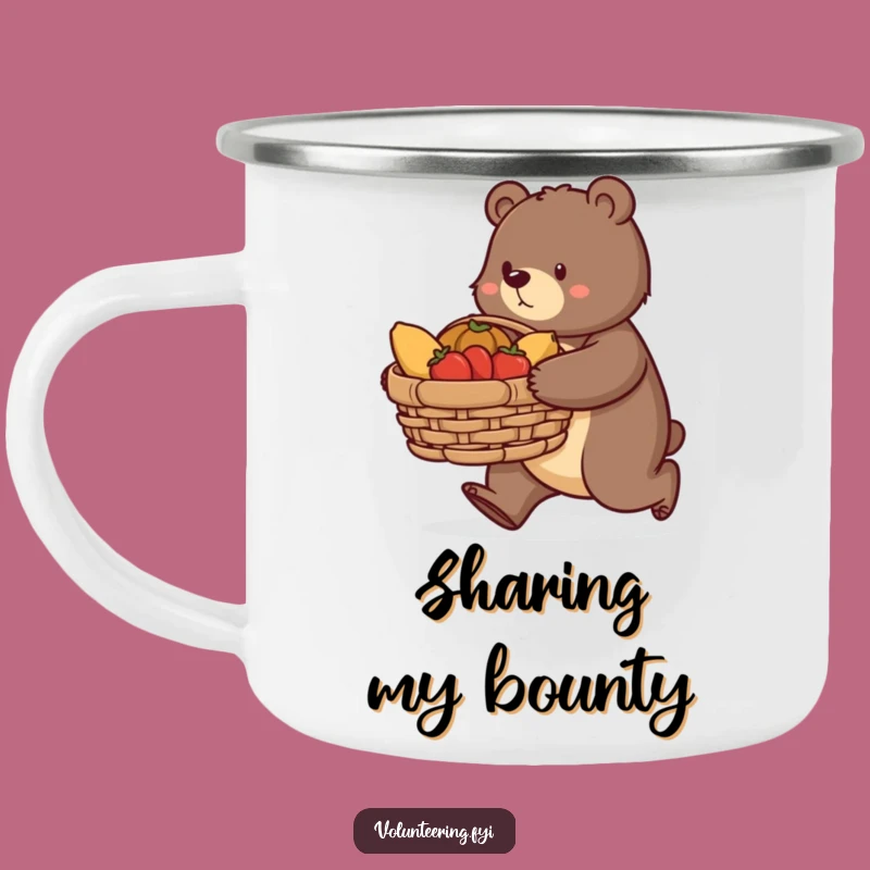 Funny Bear Adventure Mug: Carry Good Deeds on Your Outdoor Trips