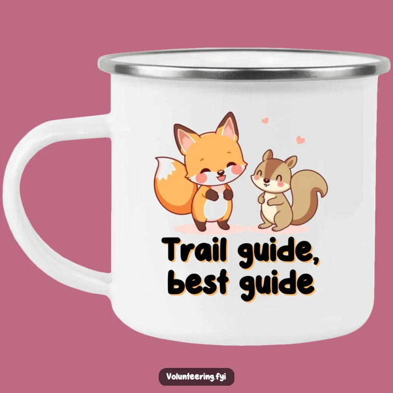 Funny Fox & Squirrel Camping Mug - Outdoor Helpful Humor