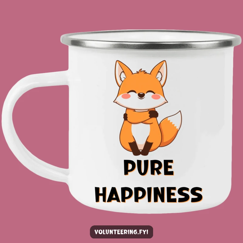 Funny Fox Camping Mug: Share Warmth on Your Adventures with This Hilarious Mug