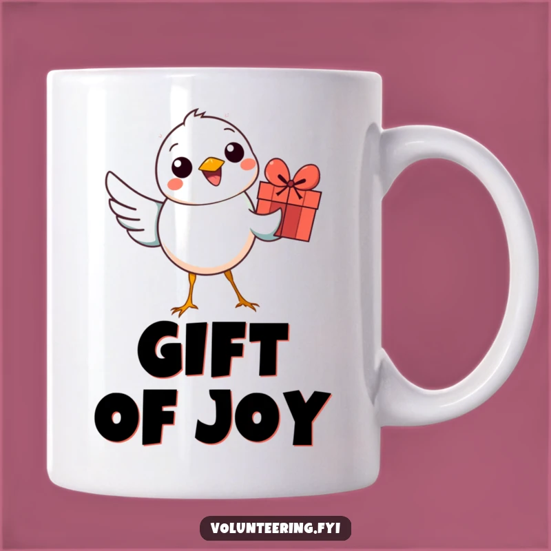 Funny Bird Gift Delivery Mug: A Cheerful Gift for Happy Occasions