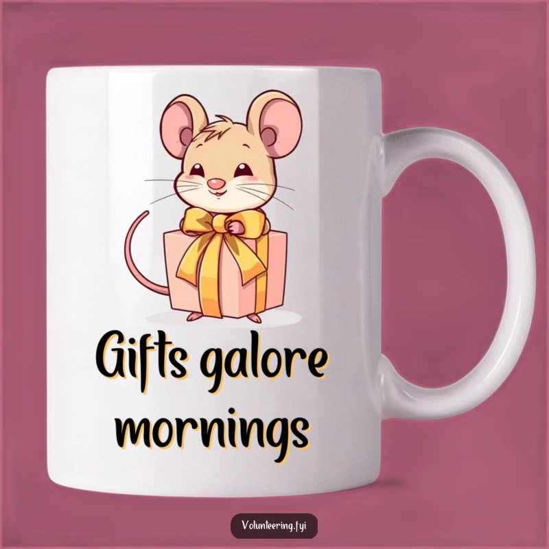 Funny Mouse Gift Mug: A Hilarious Gift for the Detail-Oriented