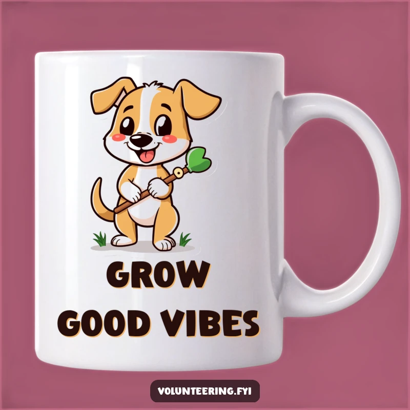 Funny Dog Gardener Mug: A Hilarious Gift for Pawsitive Plant Lovers