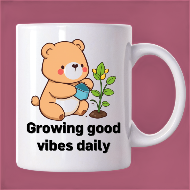 Bear's Garden: A Mug for Green Thumbs 
