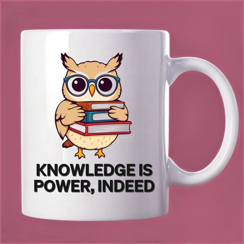 Wise Owl's Library Mug 