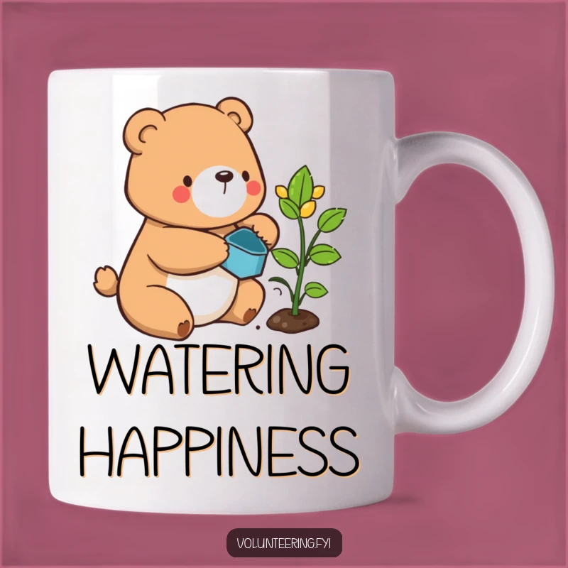 Funny Bear Plant Mug: Grow Your Day with This Adorable and Humorous Gift