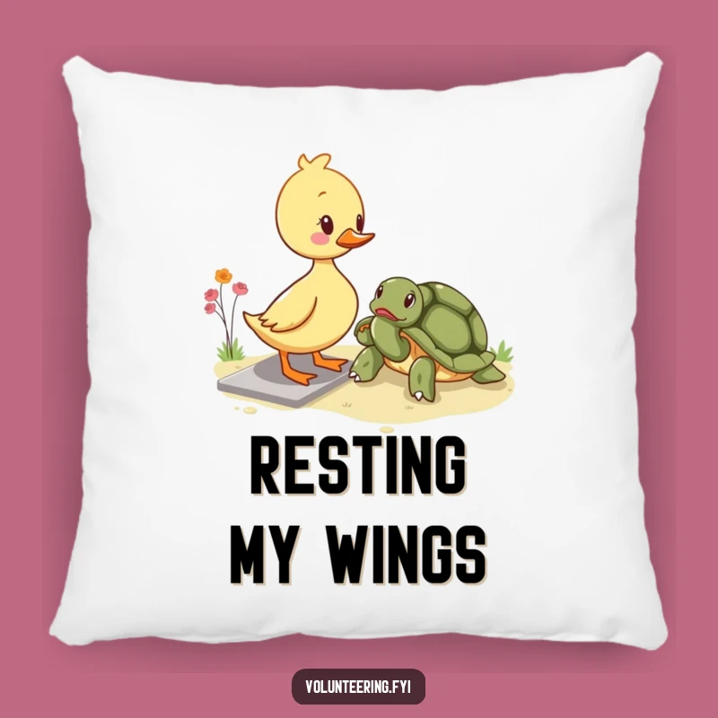 Funny Kawaii Duckling Pillow - Soft & Cozy Design for Comfort Lovers