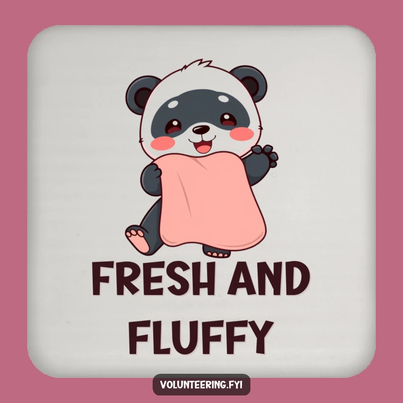 Funny Panda Drink Coasters: Protect Your Surfaces with Cute and Humorous Style