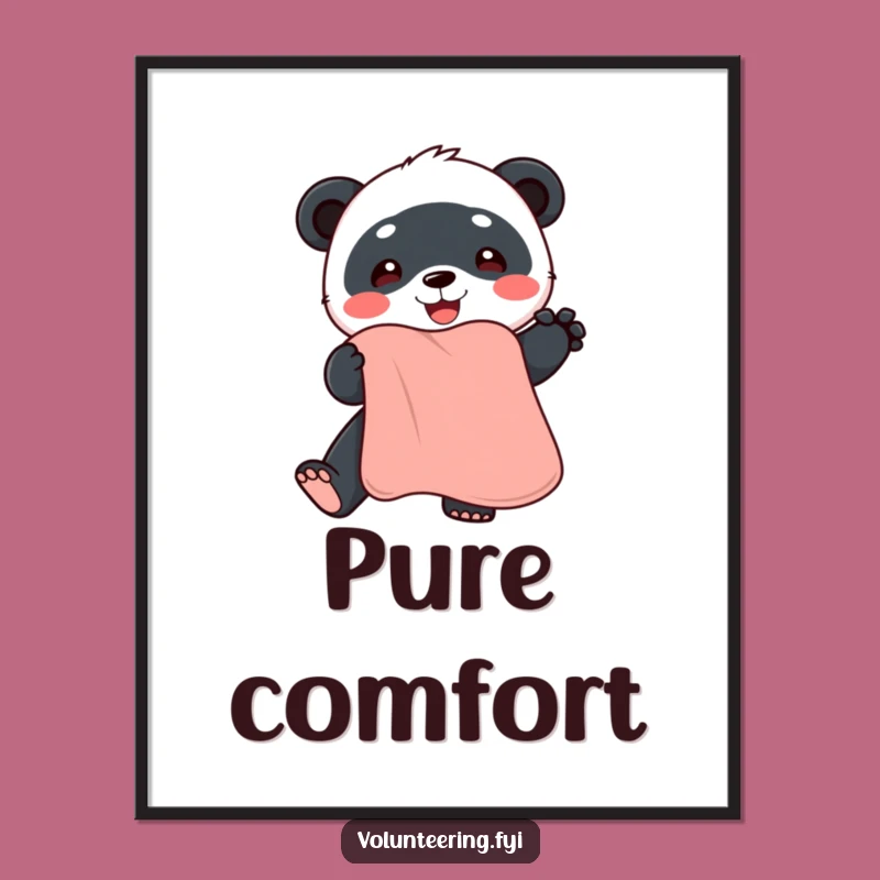 Funny Panda Poster: Wall Art That Brings Joy and Laughter to Any Room