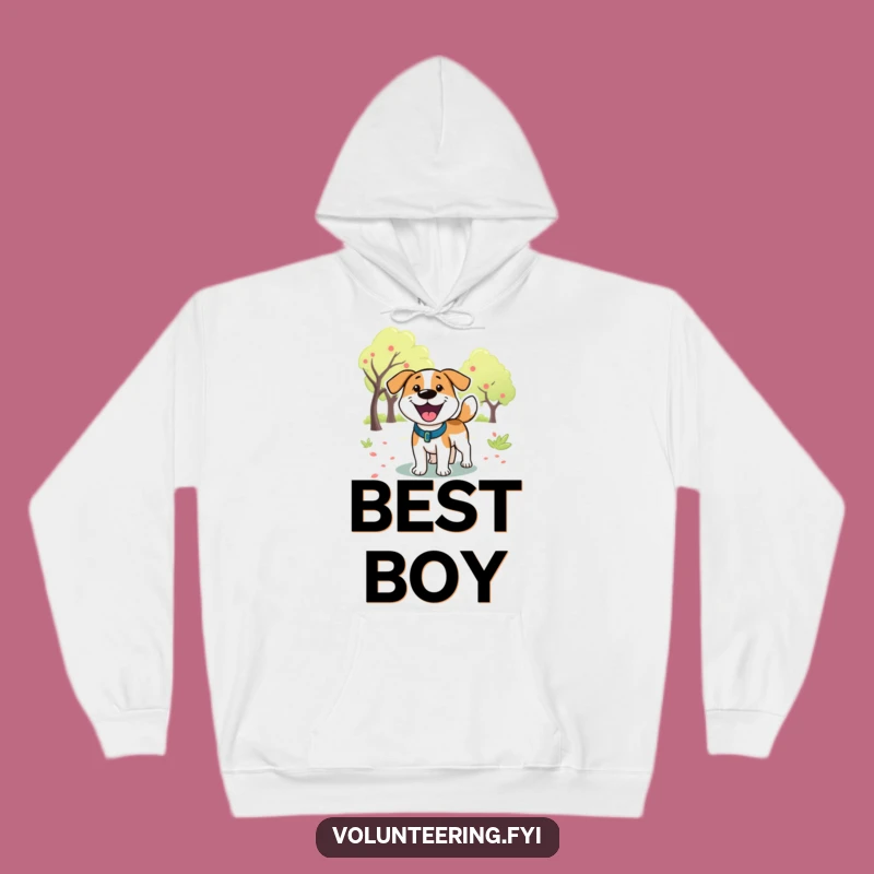 Funny Dog Park Hoodie: Cozy Comfort with a Playful Wagging Tail Design