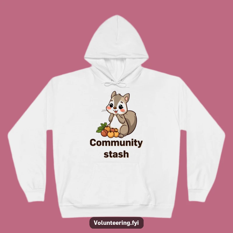 Funny Squirrel Nut Hoodie: Cozy Comfort with Generous, Nutty Vibes