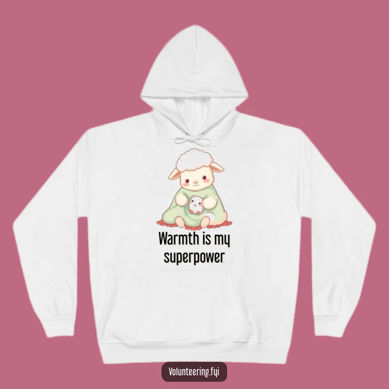 Funny Sheep Cozy Blanket Hoodie - Warm & Hilarious Animal Gift