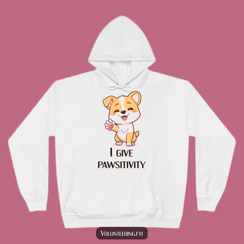 Funny Dog Paw Hoodie - Cozy Comfort & Joyful Canine Friendship Vibes!