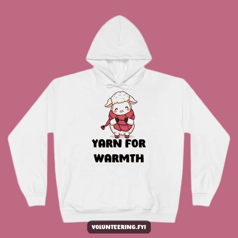 Funny Sheep Knitting Hoodie: Ultimate Cozy Humor for Cold Days and Crafters