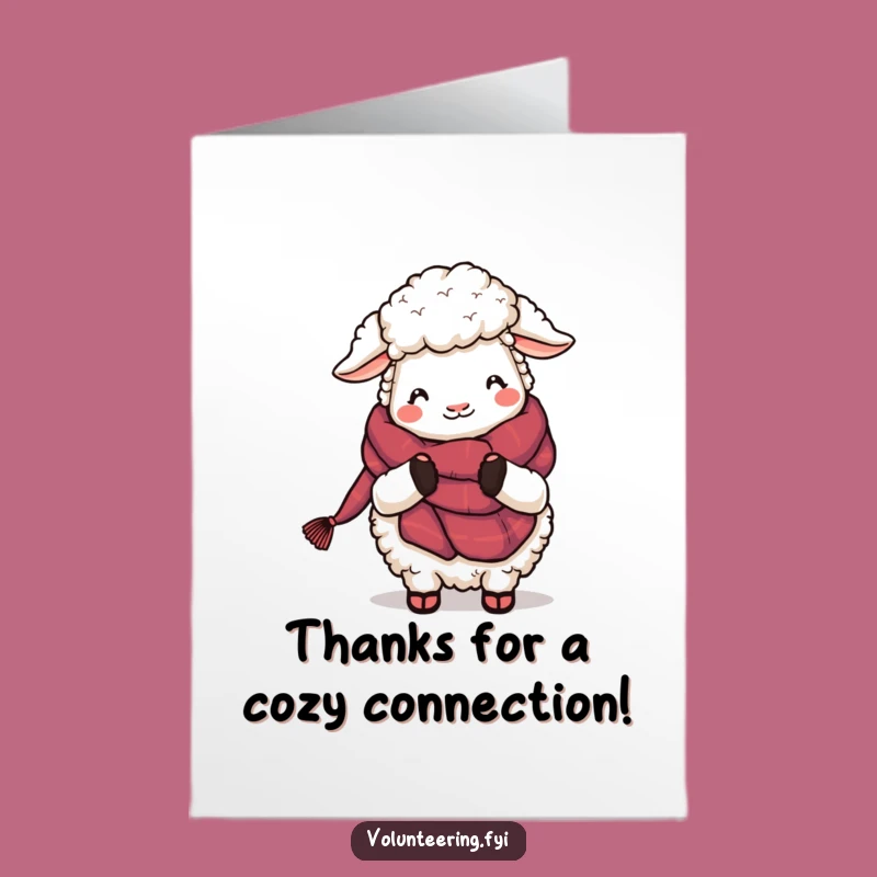Free Printable Thank You Card: Sheep Knits Thanks, a Hilarious Downloadable Appreciation!