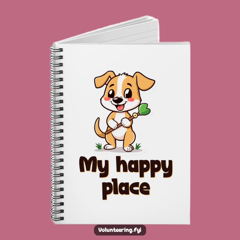 Funny Dog Gardener Notebook: Plan Your Plots with Canine Charm