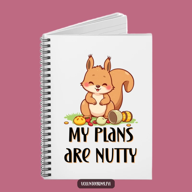 Funny Squirrel Picnic Notebook: Playful Critter Journal, Perfect Funny Gift