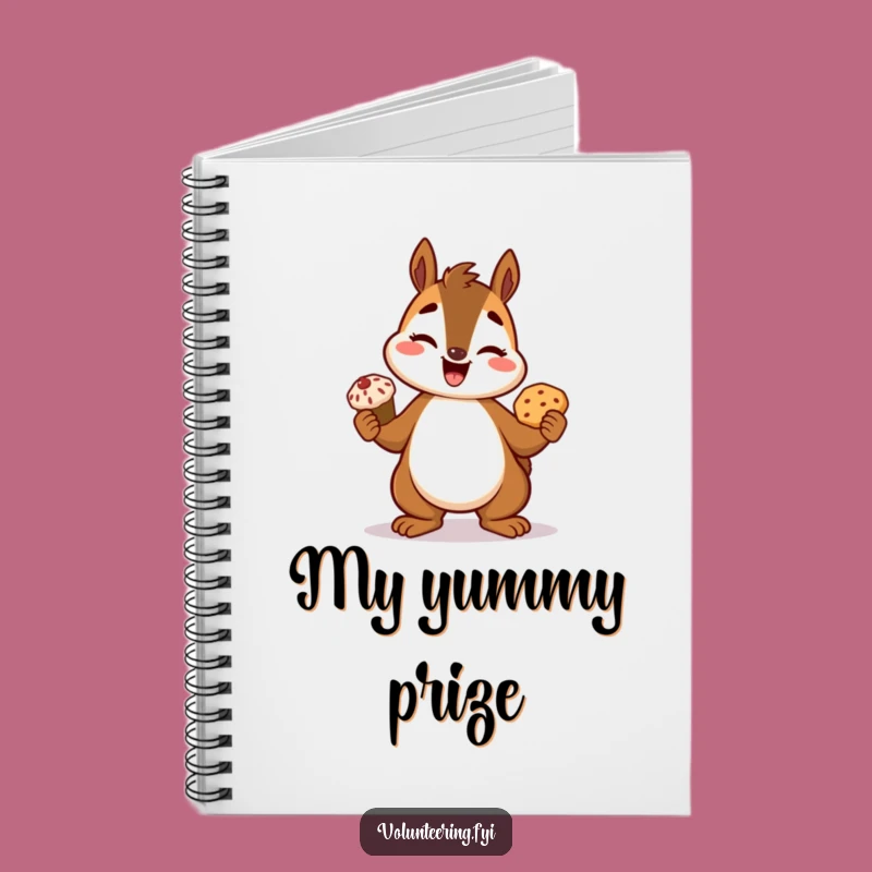 Funny Squirrel Notebook: Jot Down Baking Ideas with This Adorable and Humorous Journal
